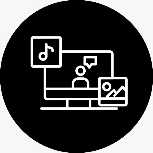 Icono del ministerio Audio y Video